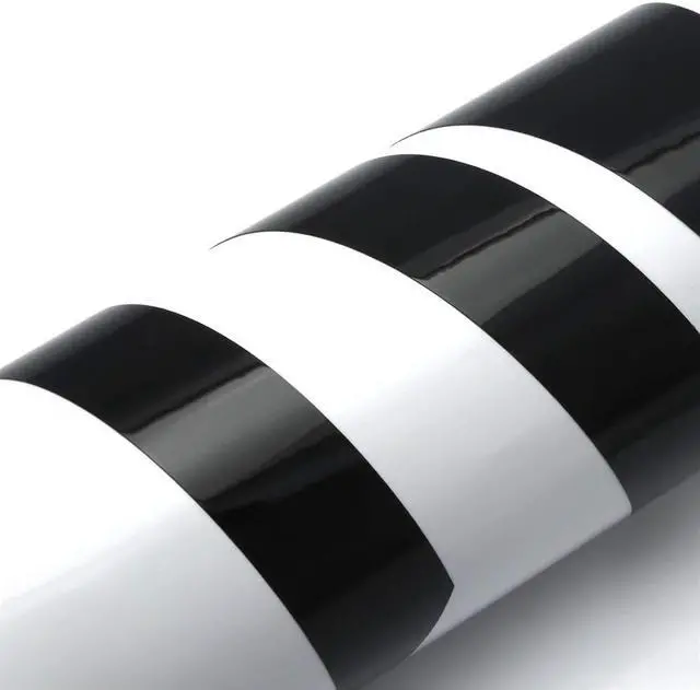 Alt view image 4 of 5 - Yassdwbn Chrome Delete Blackout Overlay Window Trim Bright Black For Toyota Camry 2018-23