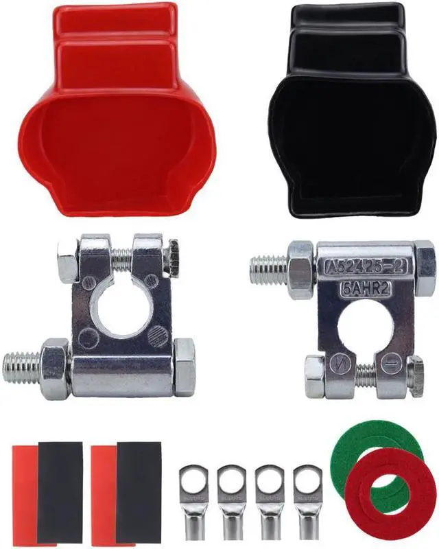 Main image of Yingshan Battery Terminal Top Post Kit With Cover For Marine Car Boat Rv And Vehicles