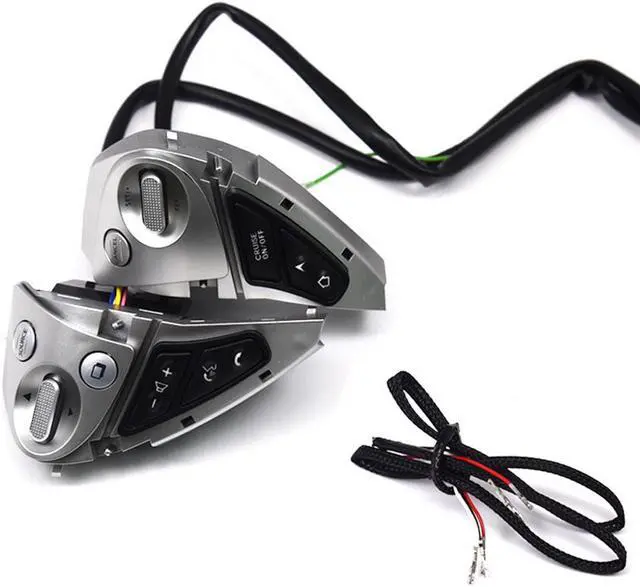 Alt view image 5 of 5 - Yassdwbn Steering Wheel Button Cruise Control Switch 25550-1KA1A For Nissan JUKE F15 370Z