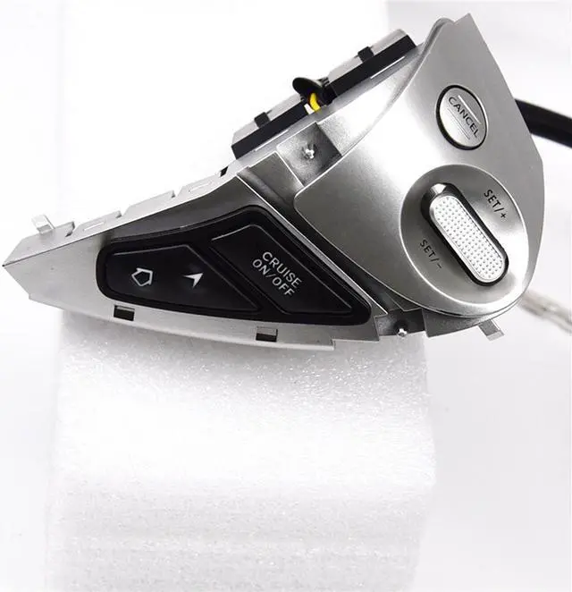 Alt view image 2 of 5 - Yassdwbn Steering Wheel Button Cruise Control Switch 25550-1KA1A For Nissan JUKE F15 370Z