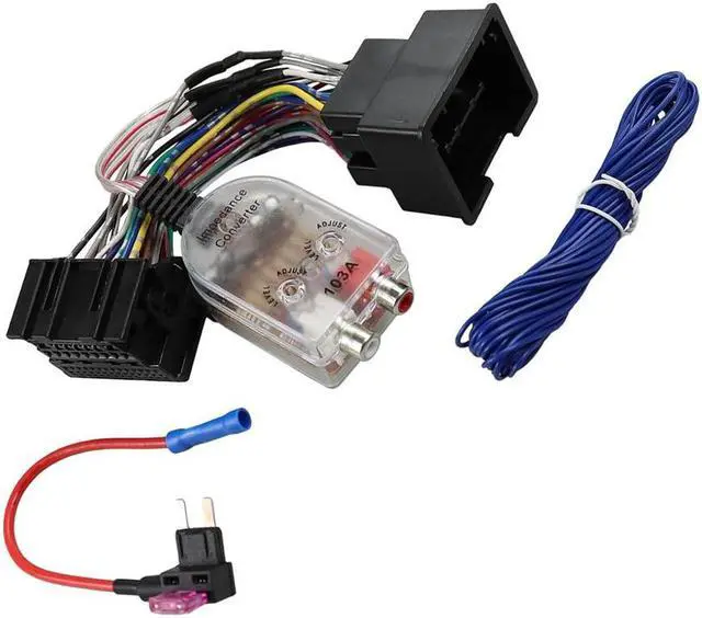 Alt view image 3 of 5 - Yassdwbn Radio Add Amp Subwoofer Amplifier Wire Harness For Chevy 2010-2017 For Chevrolet