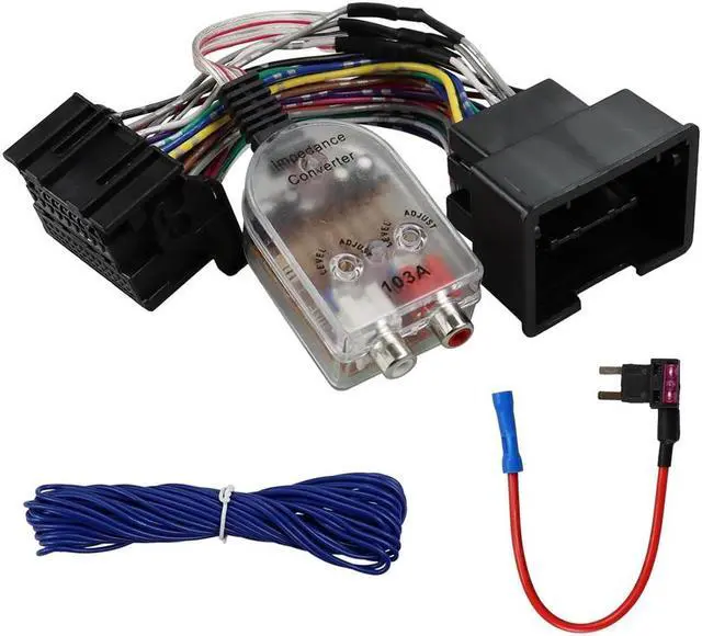Alt view image 4 of 5 - Yassdwbn Radio Add Amp Subwoofer Amplifier Wire Harness For Chevy 2010-2017 For Chevrolet