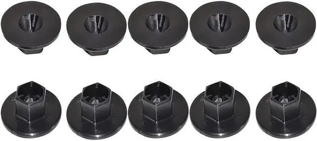 Alt view image 2 of 5 - Yassdwbn Car Bumper Splash Shield Fender Liner Nuts Repair 84145-26000 For Hyundai Kia
