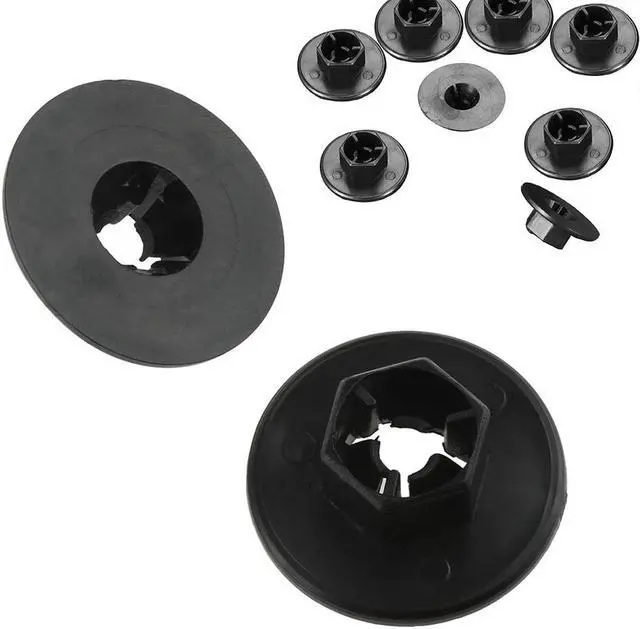Alt view image 3 of 5 - Yassdwbn Car Bumper Splash Shield Fender Liner Nuts Repair 84145-26000 For Hyundai Kia