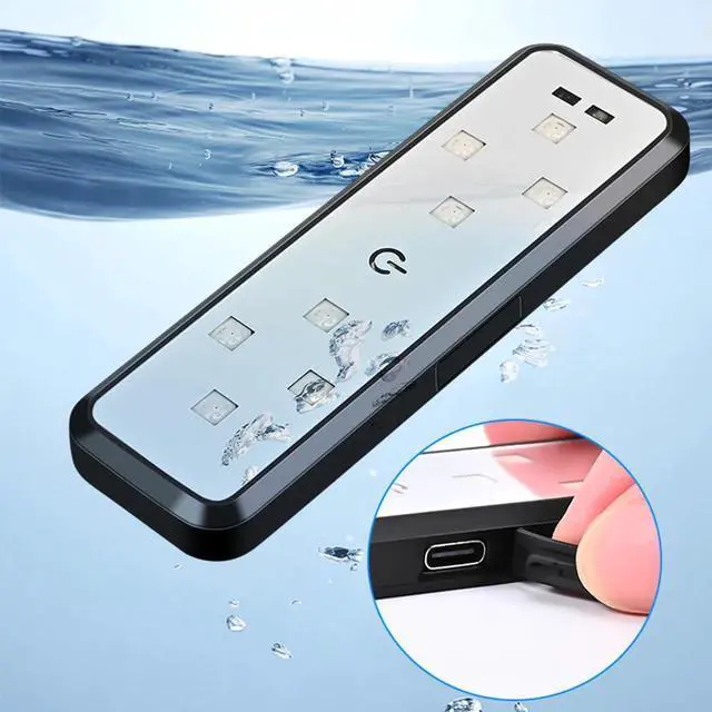 Alt view image 5 of 5 - Yassdwbn Car Door Lights Magnetic USB Charging Auto Open Door Safe Anti-collision Lamp