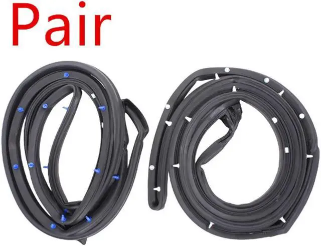 Main image of Yassdwbn 2x Door Weatherstrip Front Left And Right Open Rubber Stripping For CIVIC Sedan