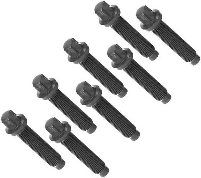 Alt view image 2 of 5 - Yassdwbn 8x New Car Transmission Flywheel Bolt Hex.Head Set Repair OE F77Z6379AC For Ford