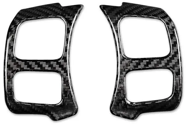 Main image of Paiying Car Real Carbon Fiber Steering Wheel Add-On Trim Cover Kit For Lexus IS RC NX
