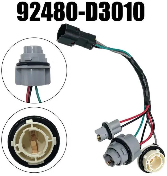 Main image of Acaigel Rear Tail Light Lamp Socket & Wire 92480-D3010 For Hyundai Tucson 2016-2018