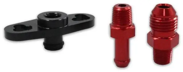 Main image of Yassdwbn Fuel Pressure Regulator Adapter & Fitting For Toyota Nissan SR20DET 240SX 1/8NPT