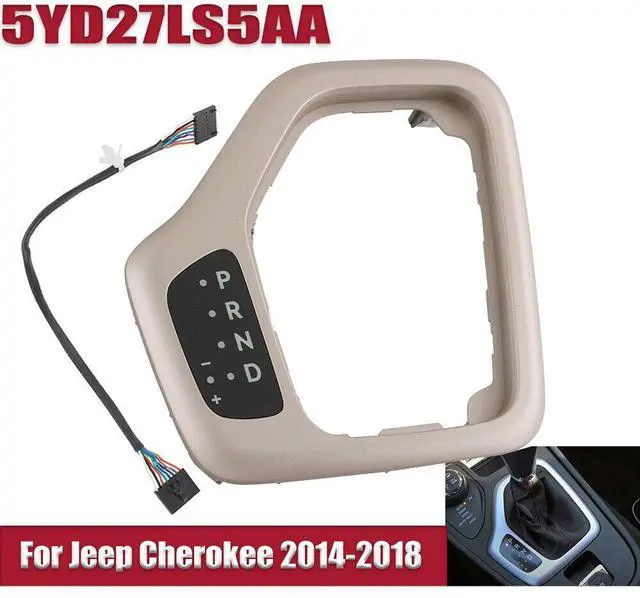 Alt view image 3 of 5 - Yassdwbn NEW Center Shifter Bezel Factory For 2014-2018 Jeep Cherokee 5YD27LS5AA