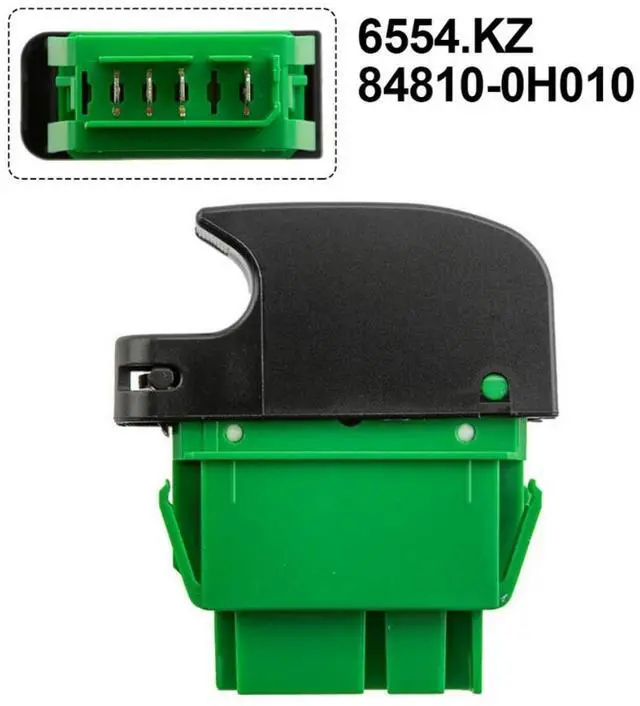 Alt view image 5 of 5 - Yassdwbn Power Window Control Switch Fit For Toyota Aygo Citroen C1 Peugeot 107 2005-2014