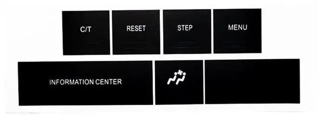 Alt view image 3 of 5 - Acaigel Information Repair Stickers For Chrysler Jeep Cherokee Commander 05-09