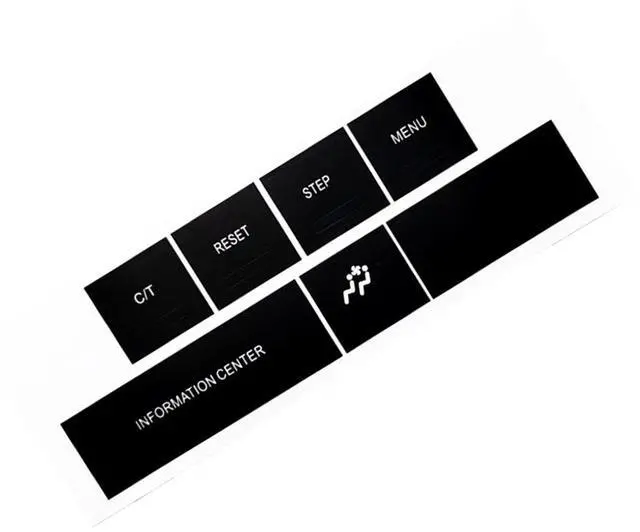 Alt view image 2 of 5 - Acaigel Information Repair Stickers For Chrysler Jeep Cherokee Commander 05-09