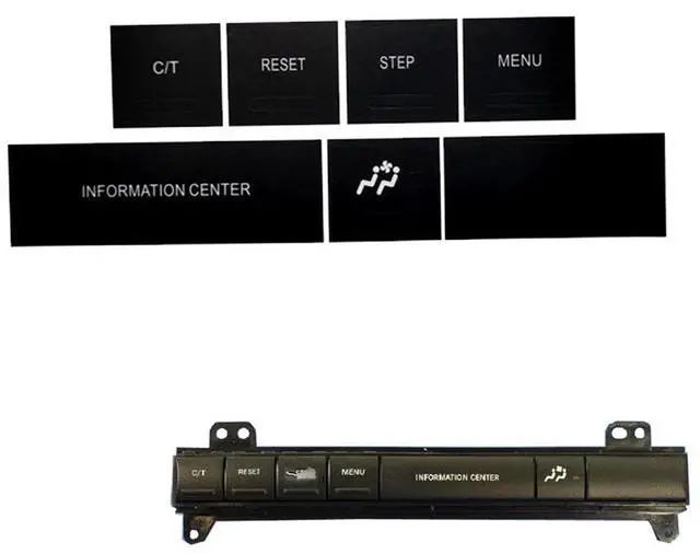 Main image of Acaigel Information Repair Stickers For Chrysler Jeep Cherokee Commander 05-09