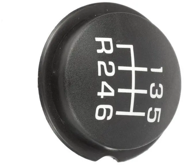 Alt view image 3 of 5 - Yassdwbn Gear Shift Knob Insert For 05-18 Dodge Ram 2500 & 3500 6-Speed Manual 55366060AB
