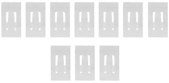 Alt view image 5 of 5 - Yassdwbn Instrument Panel Center Bezel Clips 6510407AB For Jeep Grand Cherokee Dodge Dart