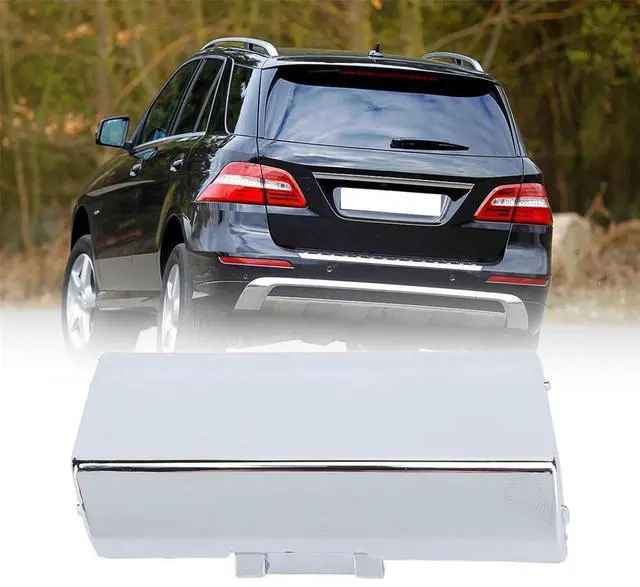 Alt view image 2 of 5 - Yassdwbn 1x Rear Bumper Tow Hook Cover 1668851423 For Mercedes Benz ML350 ML320 2012-2015