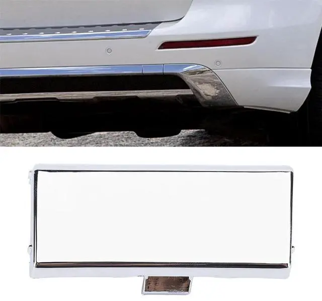 Alt view image 4 of 5 - Yassdwbn 1x Rear Bumper Tow Hook Cover 1668851423 For Mercedes Benz ML350 ML320 2012-2015