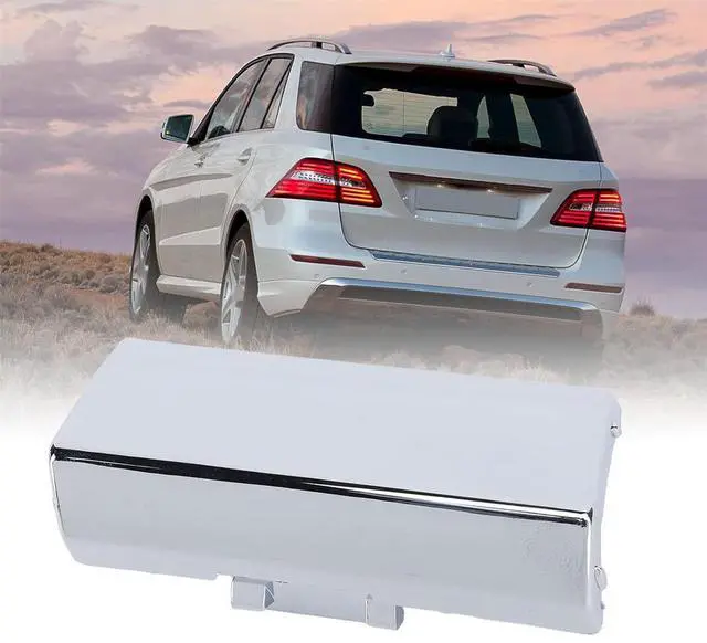 Alt view image 3 of 5 - Yassdwbn 1x Rear Bumper Tow Hook Cover 1668851423 For Mercedes Benz ML350 ML320 2012-2015
