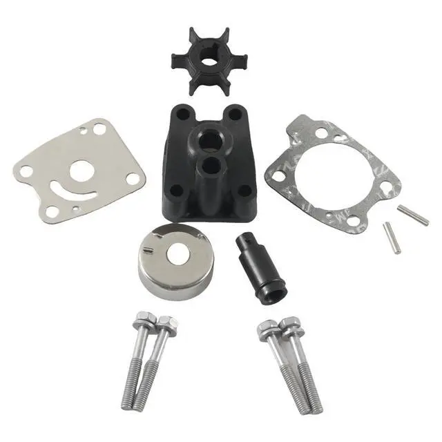 Alt view image 4 of 5 - Yassdwbn Water Pump Impeller Kit 6BX-WG078-00 6BX-W0078-00 For Yamaha F4B F5A F6C 4STR