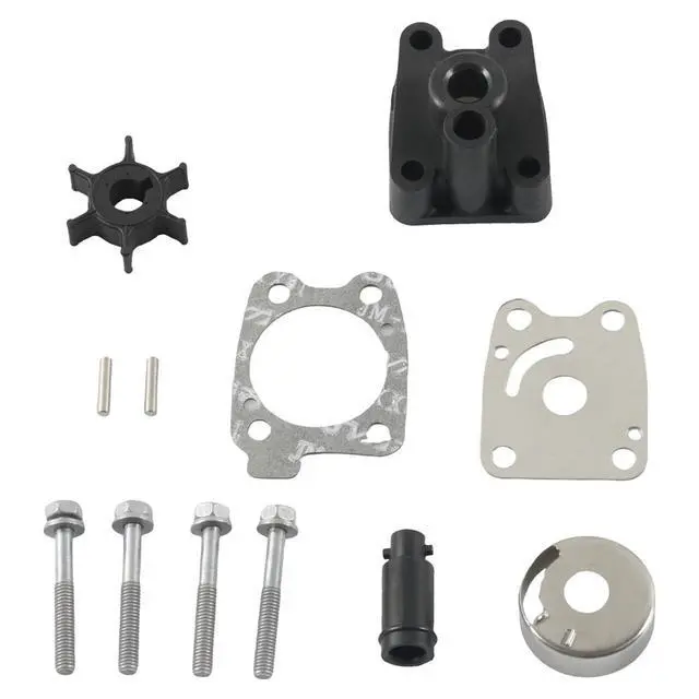 Alt view image 3 of 5 - Yassdwbn Water Pump Impeller Kit 6BX-WG078-00 6BX-W0078-00 For Yamaha F4B F5A F6C 4STR