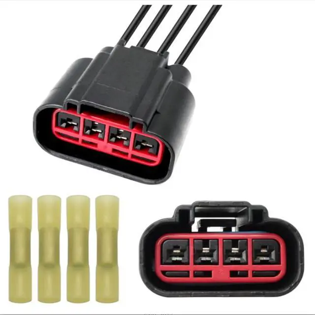 Alt view image 2 of 5 - Yassdwbn Ac Blower Motor Resistor Connector Plug For Ford F150 F-250 Mercury Lincoln