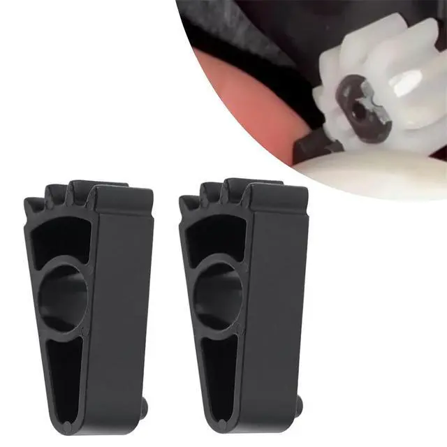 Alt view image 3 of 6 - Yassdwbn 2Pcs Hvac Heater Blend Door Actuator Gear 13263335 For Chevy Buick Cadillac