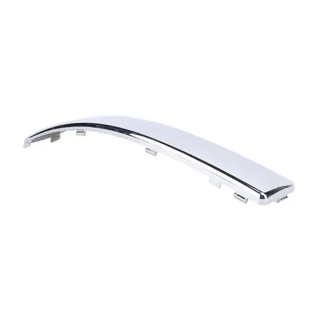 Alt view image 2 of 5 - Yassdwbn Car Front Lower Bumper Trim Chrome 735455057 For Fiat 500 2007-2015