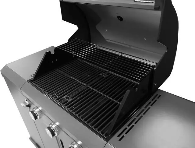 Alt view image 5 of 7 - Rustler2 Three(3) Burner Gas Grill Center & Kitchen Island by Brand-Man Grills