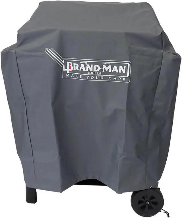 Main image of BBQ Grill Cover for Bronco2 3-Burner Gas Grill, Weatherproof by Brand-Man Grills