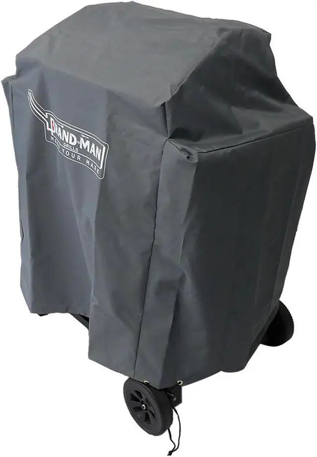 Alt view image 3 of 4 - BBQ Grill Cover for Bronco2 3-Burner Gas Grill, Weatherproof by Brand-Man Grills