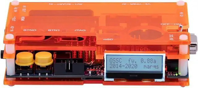 Alt view image 4 of 7 - OSSC SCART Component VGA to HDMI Open Source Scan Converter v1.6 for Retro Gaming Saturn SNES PS1 Console US Plug
