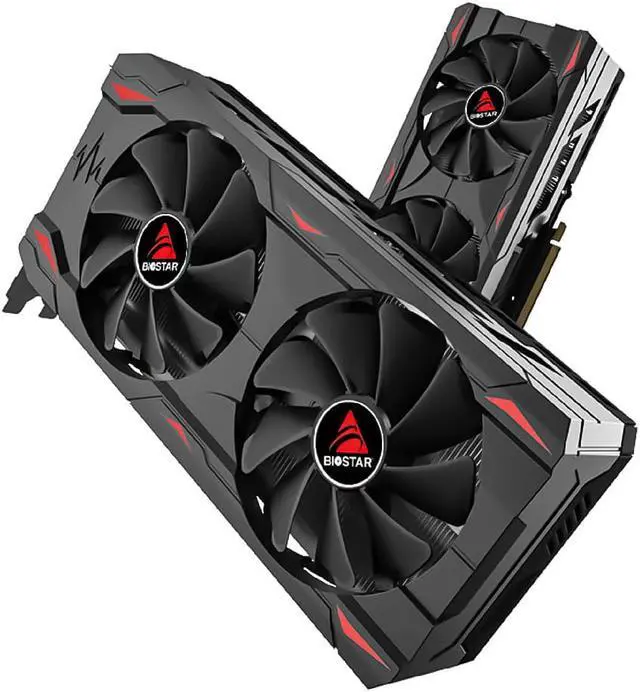 Alt view image 2 of 6 - BIOSTAR NEW GeForce RTX 3070 8GB GDDR6 PCI Express 4.0 Graphics Card NVIDIA RTX 3070 8GB Gaming Video Card 8Pin GPU Gamer