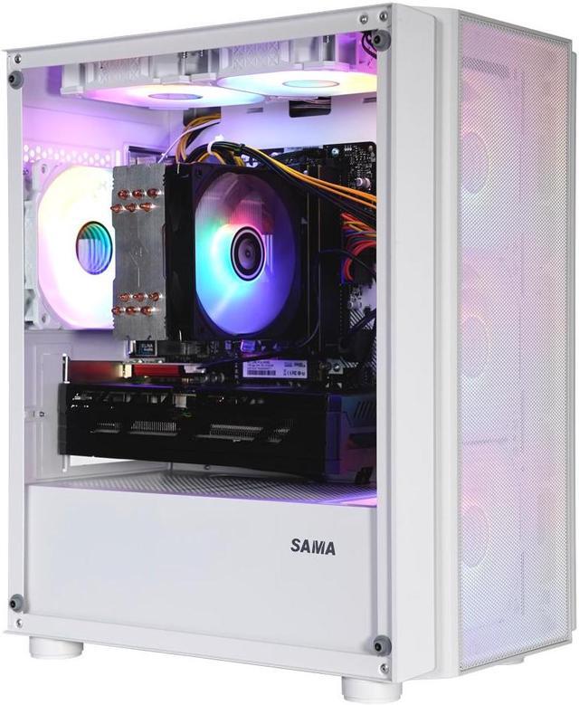 Alt view image 6 of 7 - SEJISHI Gaming PC Computer AMD Ryzen 5 3600 3.6GHz to 4.2GHz, NVIDIA GeForce RTX 3070,16GB DDR4 3200MHz,NVME M.2 1TB SSD, Win11 Ready, Gaming Desktop Computer (R5 3600 | RTX 3070 Black)