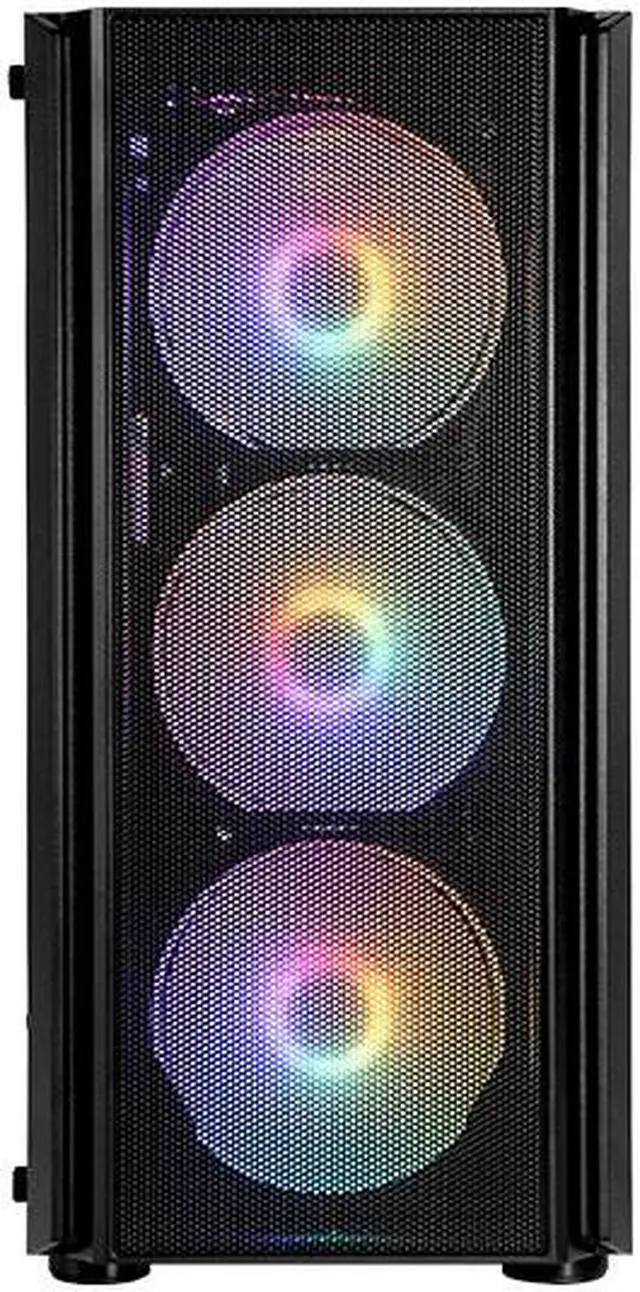 Alt view image 6 of 7 - SEJISHI Gaming Desktop PC-Windows 11-AMD Ryzen 5 5600GT 6 core 3.6GHz (4.6GHz Turbo Boost),DDR4 16GB 3200MHz RAM,1TB M.2 NVMe SSD,6 RGB Fans,500W,Home & Office Use,WiFi6 Pre-built PC ,Gaming PC