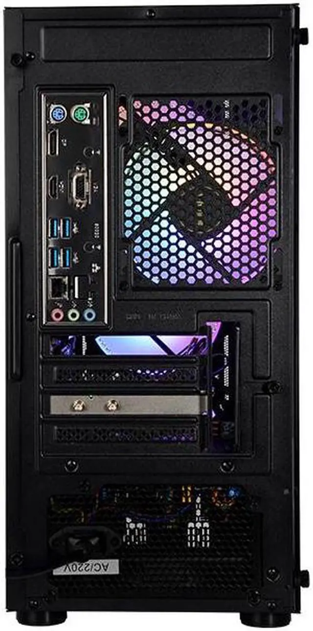Alt view image 7 of 7 - SEJISHI Gaming Desktop PC-Windows 11-AMD Ryzen 5 5600GT 6 core 3.6GHz (4.6GHz Turbo Boost),DDR4 16GB 3200MHz RAM,1TB M.2 NVMe SSD,6 RGB Fans,500W,Home & Office Use,WiFi6 Pre-built PC ,Gaming PC