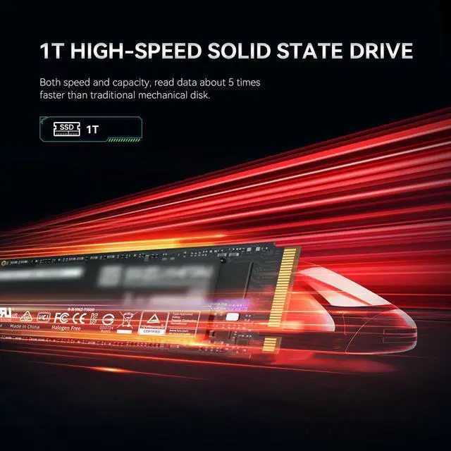 Alt view image 7 of 7 - SEJISHI Gaming PC Computer AMD Ryzen 7 5700X 3.4 GHz, NVIDIA GeForce RTX 3080,32GB(16G*2) DDR4 3200MHz,NVME M.2 1TB SSD, 850W, sjs240Liquid-Cooled, Win 11 Ready Gaming Desktop Computer