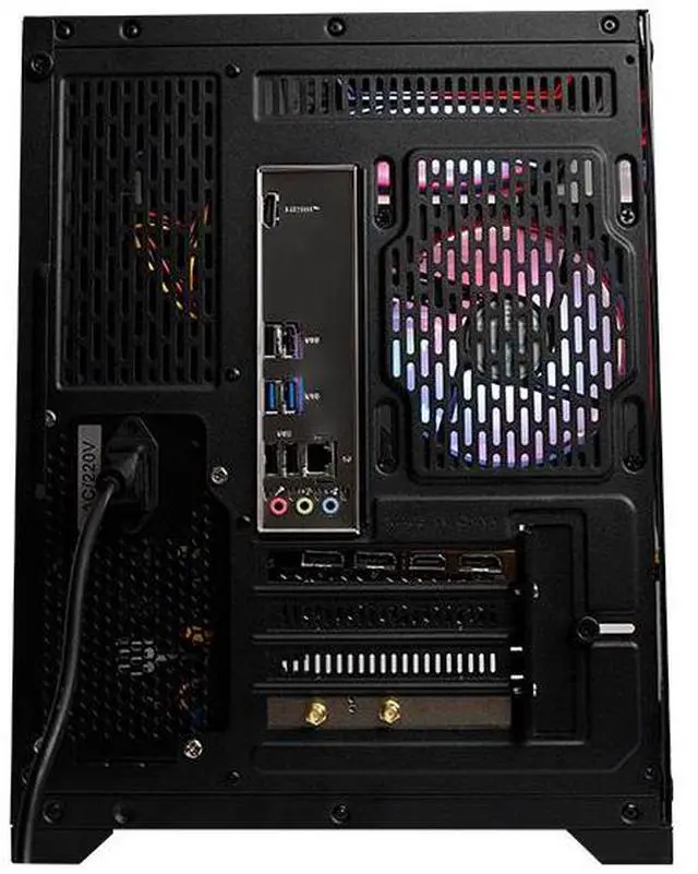 Alt view image 7 of 7 - SEJISHI Gaming Desktop, Intel i5 12400F, NVIDIA RTX 3060 12GB,16GB DDR4 RAM, 1TB M.2 NVMe SSD, Windows 11 home,Air Cooler, RGB Fans,Full View Tempered Glass Case,Pc for Gaming (i5 12400F|RTX3060)