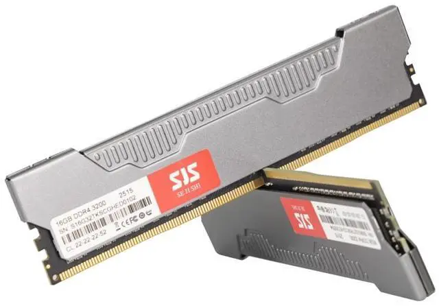 Alt view image 2 of 7 - SEJISHI Memory 8GB DDR4 3200MHz (PC4 25600) With Heatsink for Desktop Memory Samsung Die 1.2V RAM