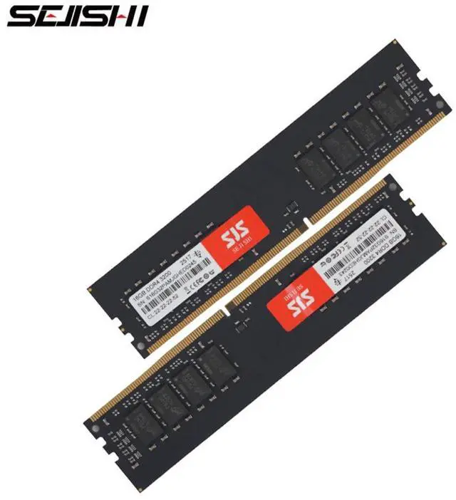 Main image of SEJISHI Memory 32GB (2x16GB) DDR4 3200MHz Intel Specific Desktop Memory Micron Die 1.2V RAM 32GB (2x16GB)