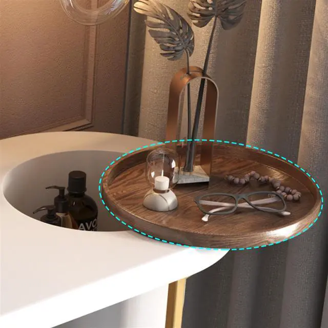 Alt view image 6 of 7 - Aukfa Makeup Vanity Table - Dressing Table With LED Lighted Mirror and Movable Tray Top 43" - White