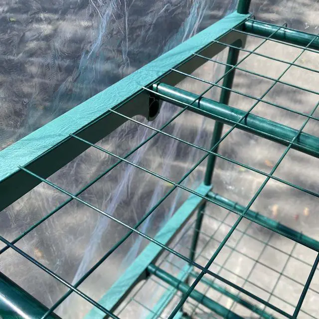 Alt view image 5 of 6 - Aukfa Walk-In Greenhouse Portable Indoor/Outdoor Mini 27.6 W, Transparent