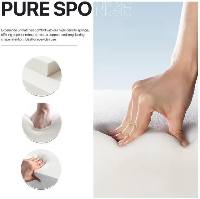 Alt view image 6 of 7 - Aukfa Sectional Couches for Living Room, 5 Seat Sofa Couch with Corduroy Fabric, L-Shaped Cloud Sofa Set with 5 Pillows, No Assembly High-Density Sponge Sofa for Apartment, Green