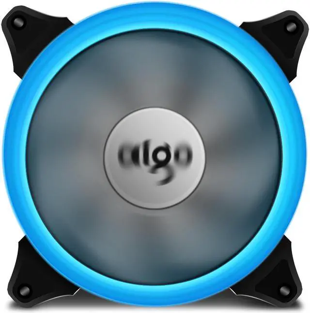 Main image of Vetroo LED Ring Fan 140mm 14cm Case Fan Silent Sleeve Bearing PC CPU Cooling Neon Quite Clear Case Fan Mod 4 Pin/3 Pin for Computer Cases CPU Coolers and Radiators Ice Blue 1 Pack