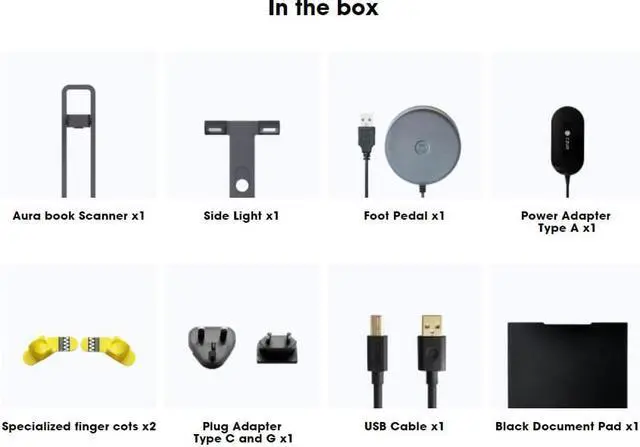 Alt view image 7 of 7 - CZUR Shine800 Document Camera, 8MP Portable Document Scanner, OCR Multi-Language Recognition, USB Doc Camera for Live Demo, Web Conferencing, Remote Teaching - Mac OS/Windows