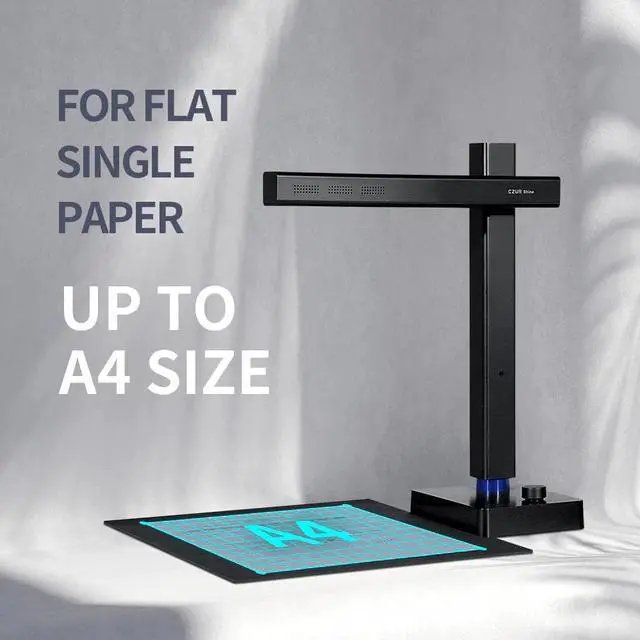 Alt view image 3 of 5 - CZUR Shine 800 Pro High-Speed Document Camera Smart Scanner OCR MacOS & Windows
