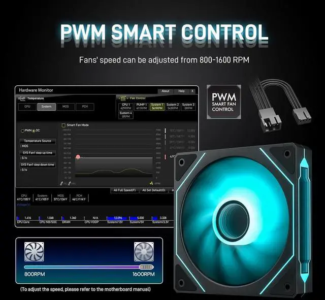 Alt view image 5 of 7 - DARKROCK Classico Storage Master ATX NAS Computer Case Mid Tower with 3x120mm Black Infinity Design F120 Fan & 4x120mm Black Fan, USB 3.0 Ready 10 x3.5'' HDD+3 x2.5'' SDD Black