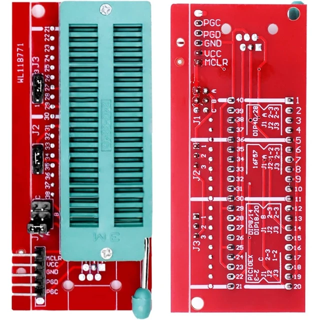 Alt view image 4 of 4 - GANGXUN PICKIT3 PIC Kit3 Programmer, GANGXUN PICKIT3 PIC ICD2 PICKit 2 Programming Adapter 3.5 with USB Cable and ICSP Adapter