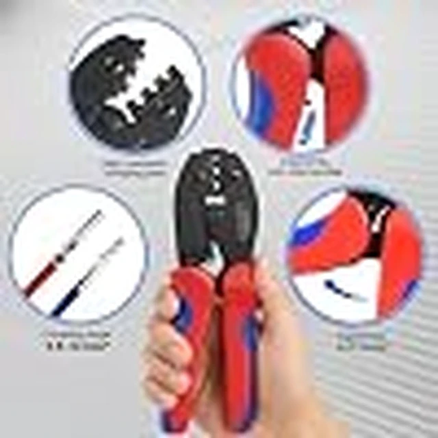 Alt view image 3 of 3 - GANGXUN Solar crimping tool set for 2.5/4/6 mm2 PV cable, includes 20 pairs of solar plugs (male/female), 1 x crimping tool and 2 x wrenches, tool set for secure solar cable connections